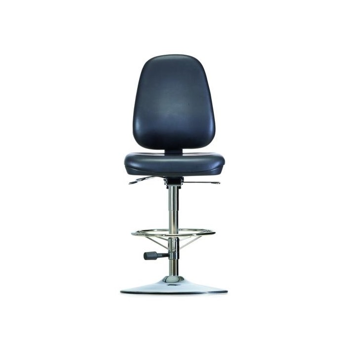 Wysoki stołek cleanroom WS 1711 T RR ESD Classic | Hornik