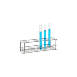 Stojak na probówki 18/10, 130x90x70 mm, Ø16mm | Hornik