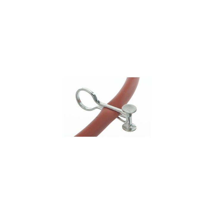 Pinch valve Mohr MS-NI Ø30mm, nickel-plated brass | Hornik