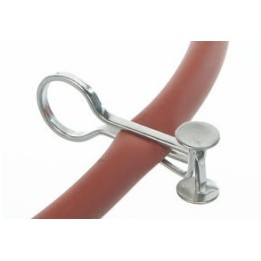 Mohr Pinch Cock MS-NI Ø 35 mm, Nickel-Plated Brass | Hornik