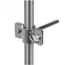18/10 Steel Reducer Clamp for Pipes 26,9/12mm | Hornik