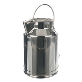 18/10 Steel Transport Can, 5 L with Lid | Hornik