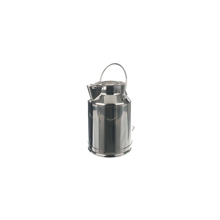 18/10 Steel Transport Can, 20 l with Lid | Hornik