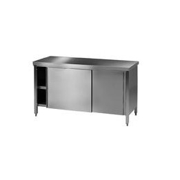 Labor-Arbeitstisch 6, 18/10 Stahl | Hornik