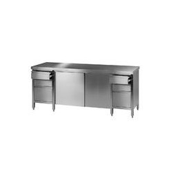 Laboratory Work Table 5, 18/10 Steel, 3000x750x900 mm | Hornik