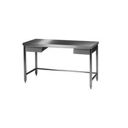 Stół laboratoryjny 1, stal 18/10, 1500x750x750 mm | Hornik