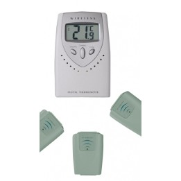 Mehrkanal-Funkthermometer -20...+60:0,1°C | Hornik