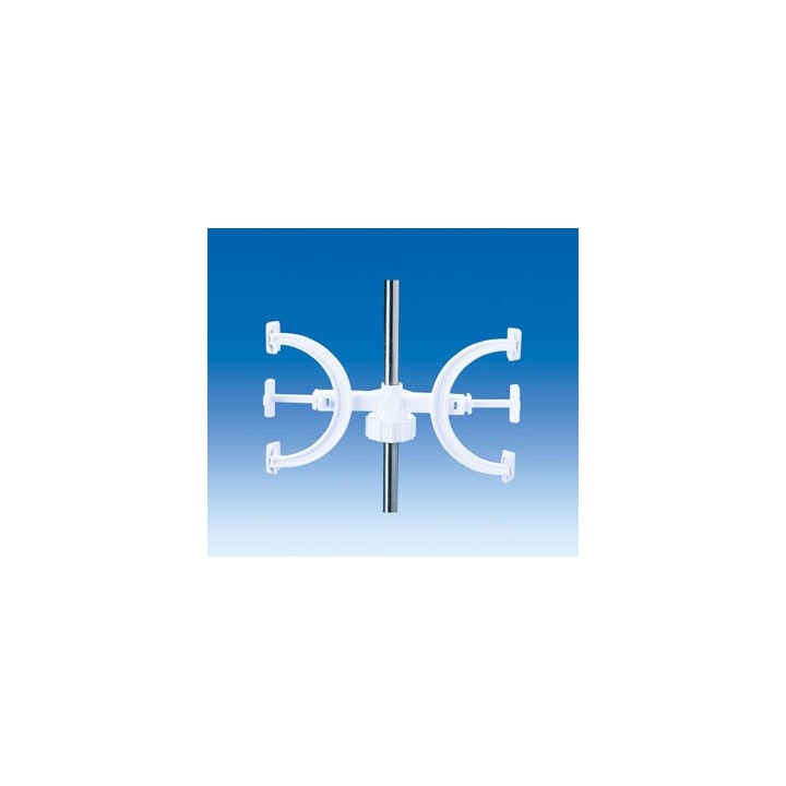 Bürettenhalter PP für 2 Büretten VE 5 Stck.