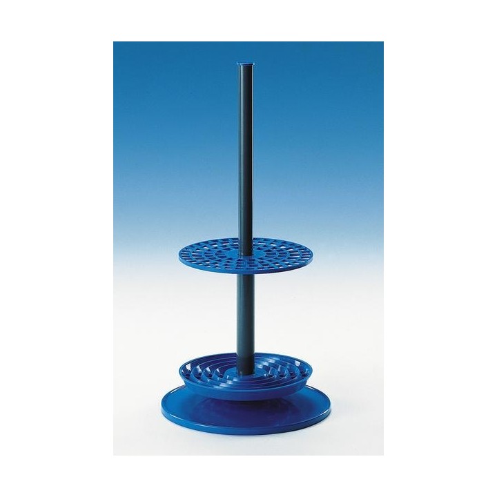 Pipettengestell PP, 94 Pipetten, drehbar, 230 x 450 mm | Hornik