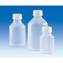 Steilbrustflasche 250 ml PP Weithals, GL45, 20 Stck. | Hornik