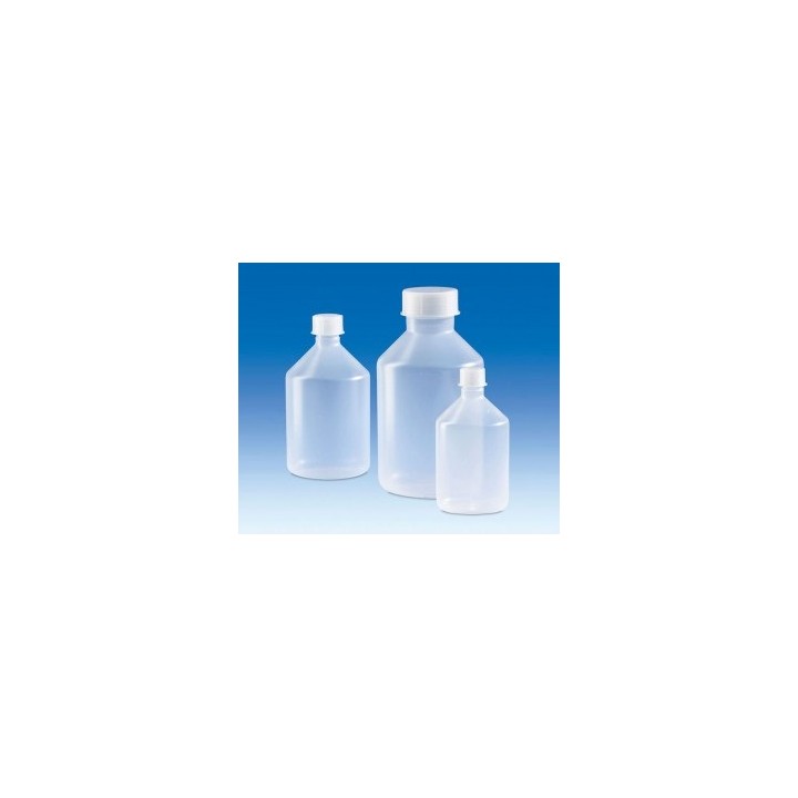 Steilbrustflasche 1000 ml PP, GL63, 10 Stck. | Hornik
