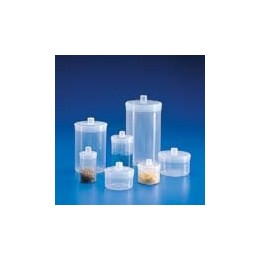Wägedose PP 50 ml mit Knopfdeckel 60x35 mm | Hornik