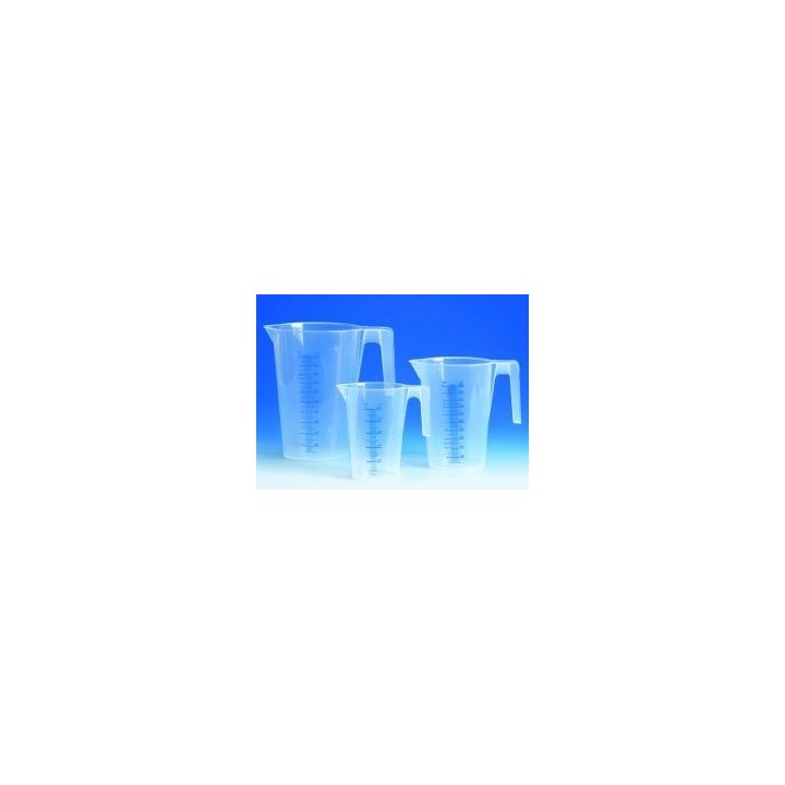 Messbecher 500:10 ml PP, Ausguss, VE 12 St. | Hornik
