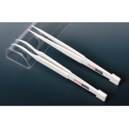 Straight ceramic tweezers, very pointed, smooth 120 mm | Hornik