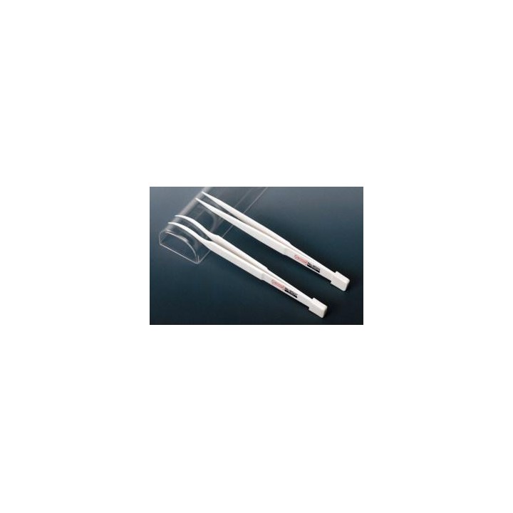Straight ceramic tweezers, very pointed, smooth 120 mm | Hornik