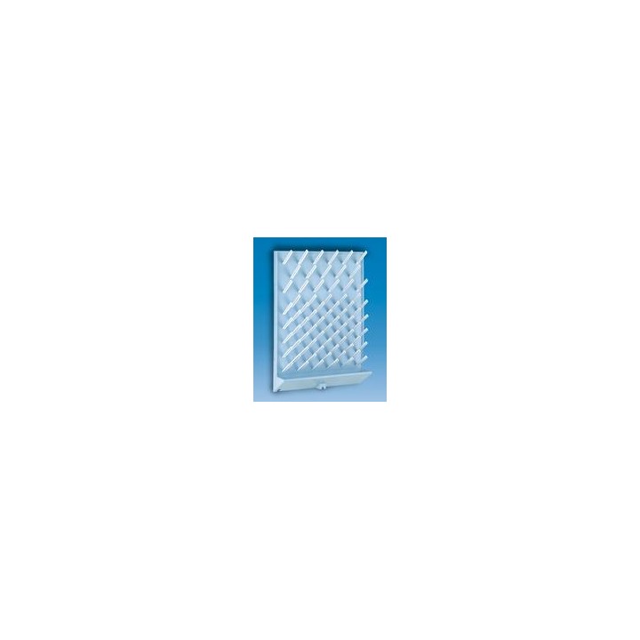 PS Draining Rack, 72 Rods, 450 x 630 mm | Hornik