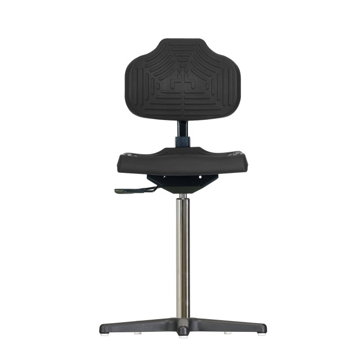 Hochstuhl mit Gleiter Econoline WS 2211 Soft-PUR-Sitz und Lehne Kunststofffußkreuz