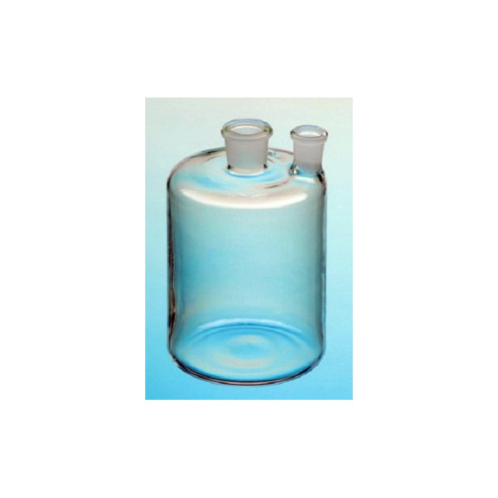 Woulffsche Flasche 1000 ml, 2 Hälse NS 24/26, 19/26 | Hornik