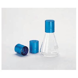 Cap for Erlenmeyer flask 37/39 blue pack 50 pcs.|★★★★★price✓