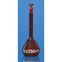 Kolba miarowa 50 ml Boro 3.3 USP NS12/21 | Hornik