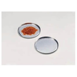 Szalki wagowe aluminium Ø 100 mm wysokość 7 mm op. 80 szt.