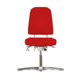 Krzesło robocze Klimastar WS 9310 3D, czerwone | Hornik