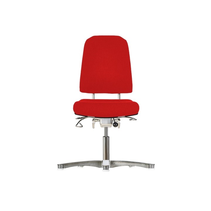 Klimastar WS 9310 3D Work Chair, Red | Hornik