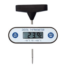 Digitales Einhand-Einstech-Thermometer -50…150 °C | Hornik