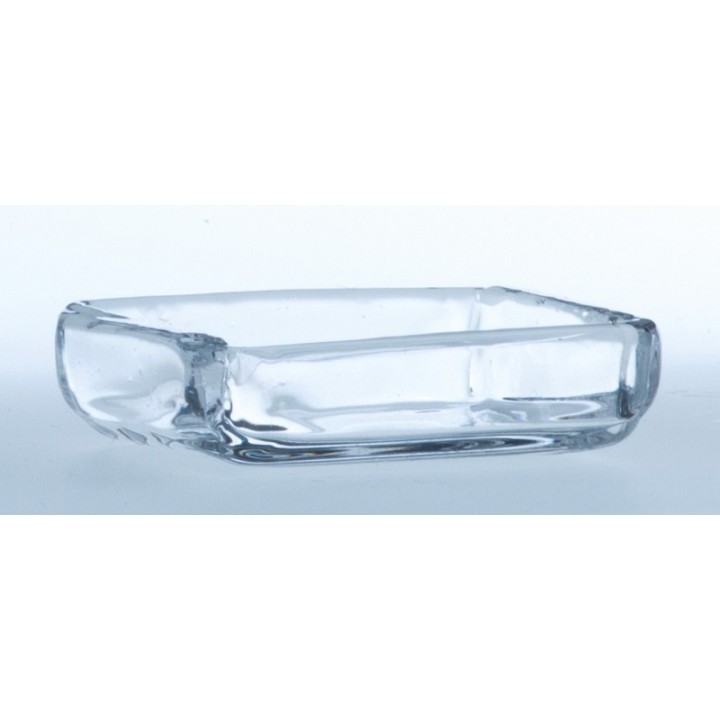Quartz Glass Ashing Box 55 x 45 x 20 mm | Hornik