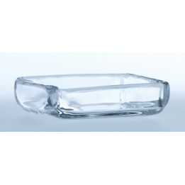 Ashing box quartz glass 60x30x7 mm | Hornik