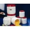 PE-HD 34 L wide neck container with closure, sealable, UN transport approval