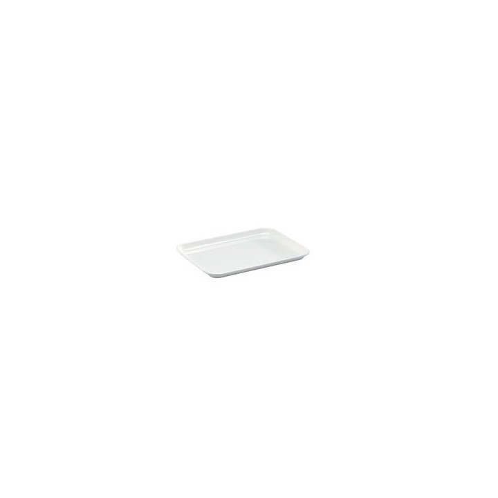 Instrumententablett MF weiß flach 240x180x17 mm | Hornik