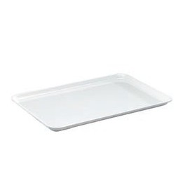 MF white flat instrument tray 355x240x17 mm | Hornik