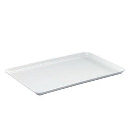 MF White Flat Instrument Tray 428x288x17 mm | Hornik