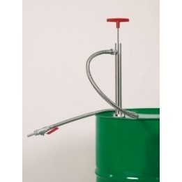 Fasspumpe Edelstahl 910 mm mit Absperrhahn | Hornik