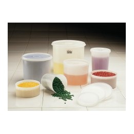 Round-purpose PE container PE 2000 ml with lid | Hornik