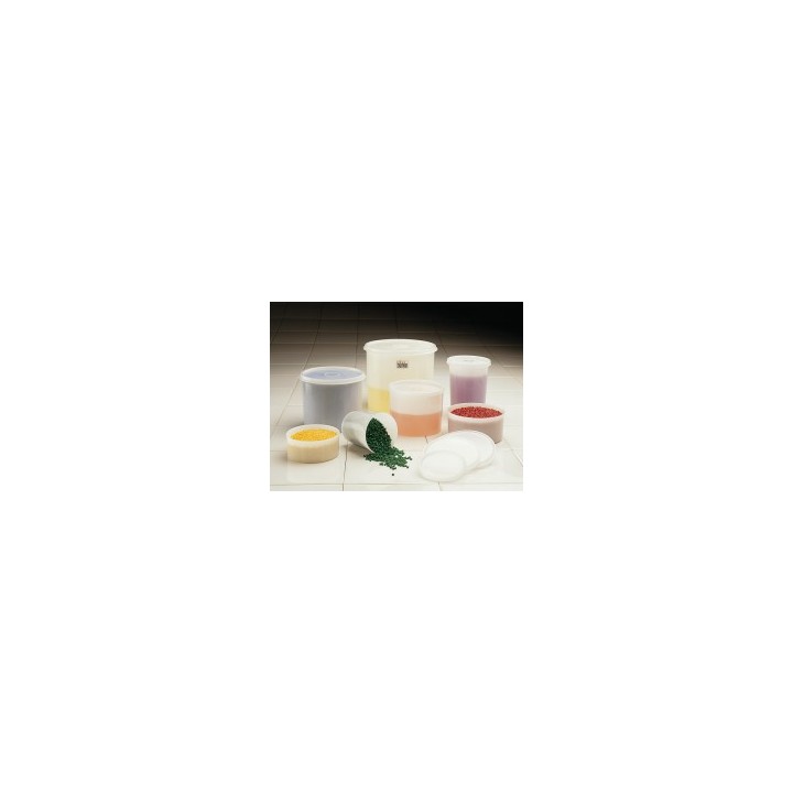 Round-purpose PE container PE 2000 ml with lid | Hornik