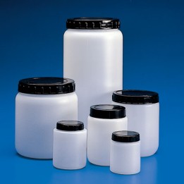 Runder Weithalsbehälter PE-HD 2000 ml | Hornik