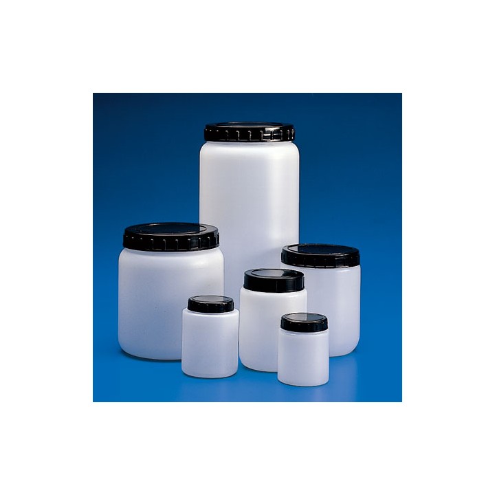 Round PE-HD 2000 ml Wide-Neck Container | Hornik