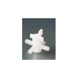 3-Wege-Ventil PVDF Ø 7-9 mm | Hornik