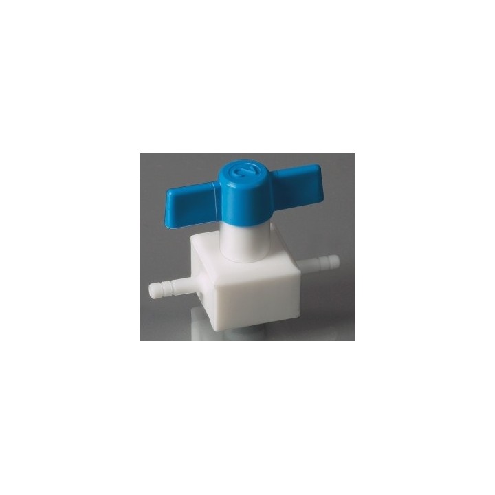 2-Wege-Ventil PTFE für Schlauch Ø 10 mm | Hornik