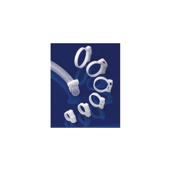 POM hose clip for tubing Ø 6-6,5 mm | Hornik