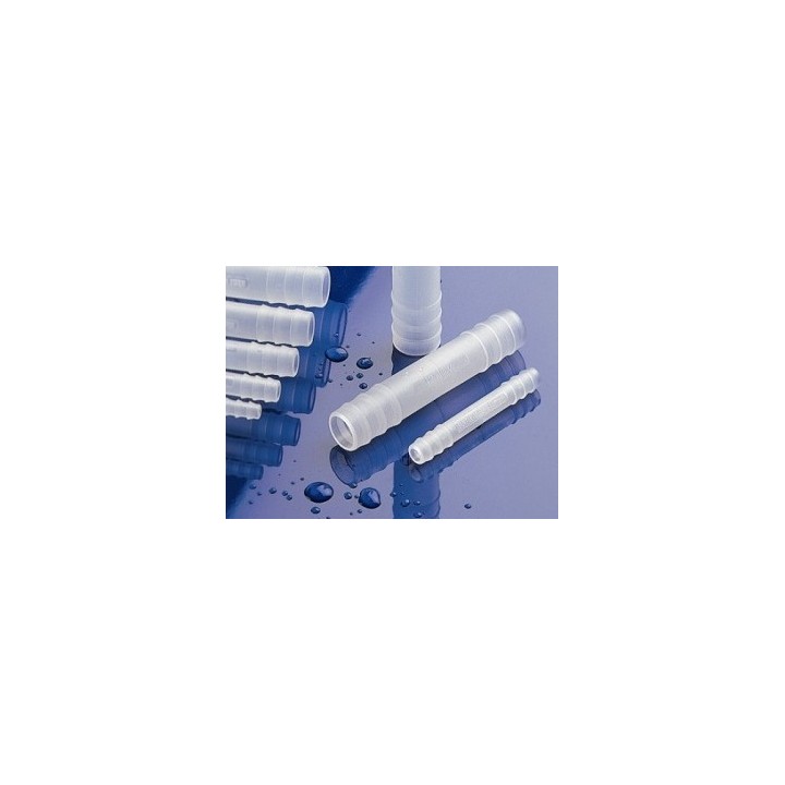 Zylindrischer PVDF-Schlauchverbinder 5-7 mm | Hornik