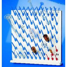 Draining rack with drain channel 40x40 cm | Hornik