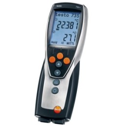 Temperaturmessgerät testo 735-2, 3-Kanal | Hornik