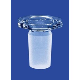 Korek szklany ośmiokątny pełny NS19/26 op. 10 szt.