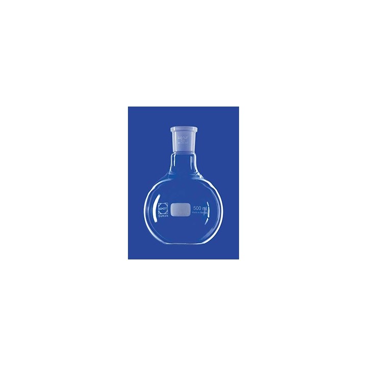 Flat bottom flask 50 ml Duran SJ19/26 pack 10 pcs.