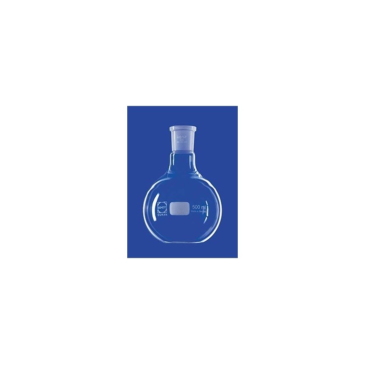 Flat bottom flask 50 ml Duran SJ24/29 pack 10 pcs.