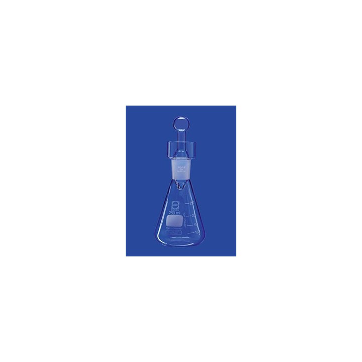 Kolba do próby jodowej z kołnierzem Duran 100 ml korek szklany NS29/32