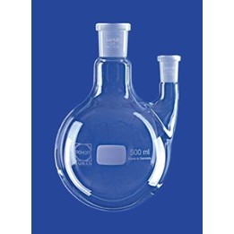 Two-neck round-bottom flask 100 ml parallel side neck center NS29/32 side NS14/23